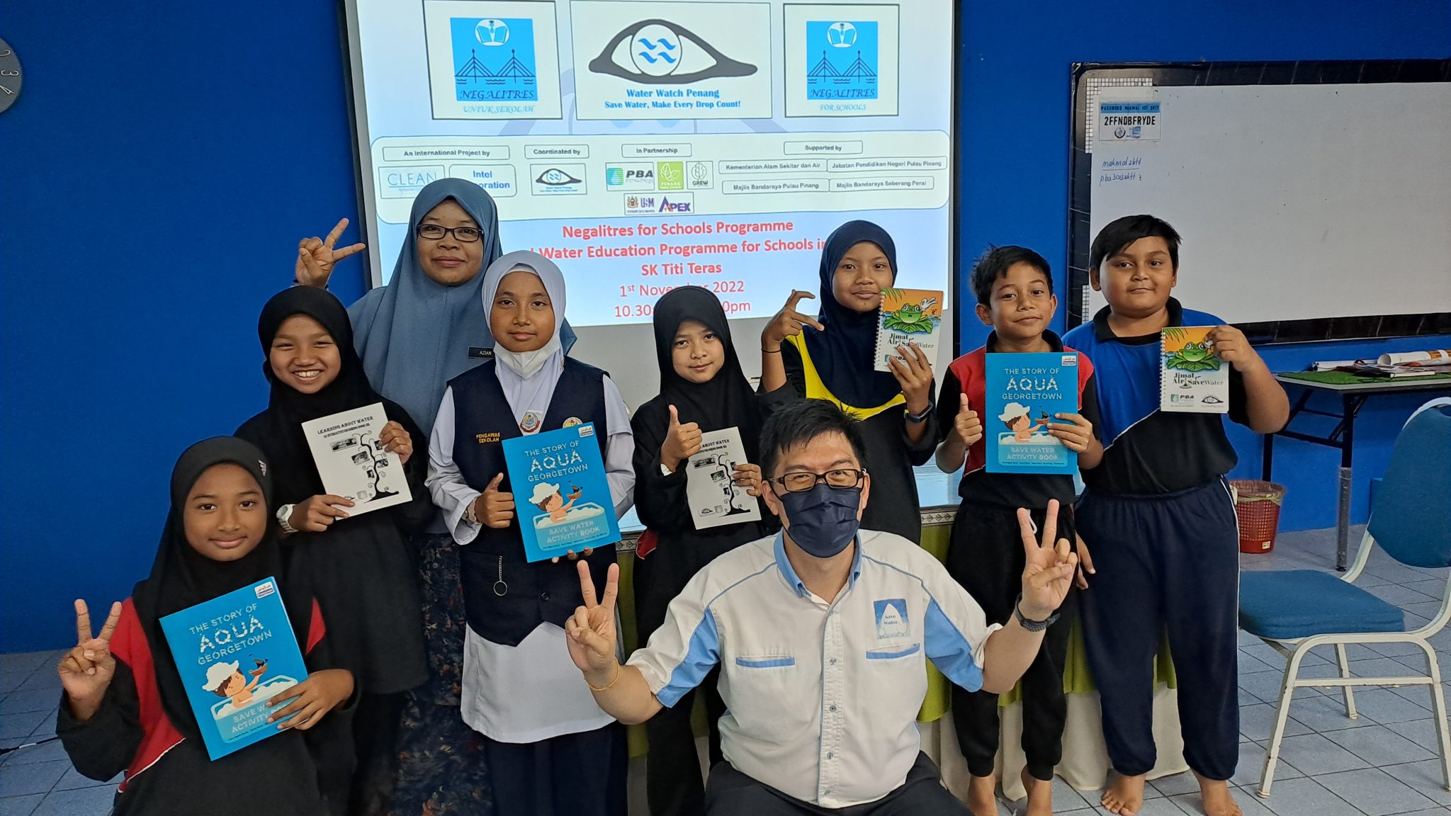 Triple ‘River and Water Education Programme’ in a week at SK Titi Teras
